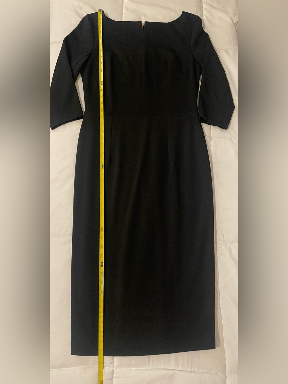 Classic Black Sheath Dress - Picture 7 of 8